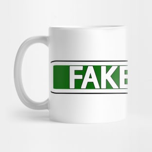 Fake Fwy Street Sign Mug